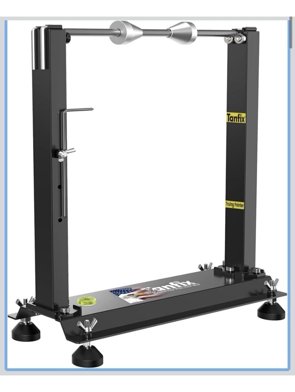 Motorcycle Wheel Balancer for Static and Dynamic Balancing Single-Axle Standard